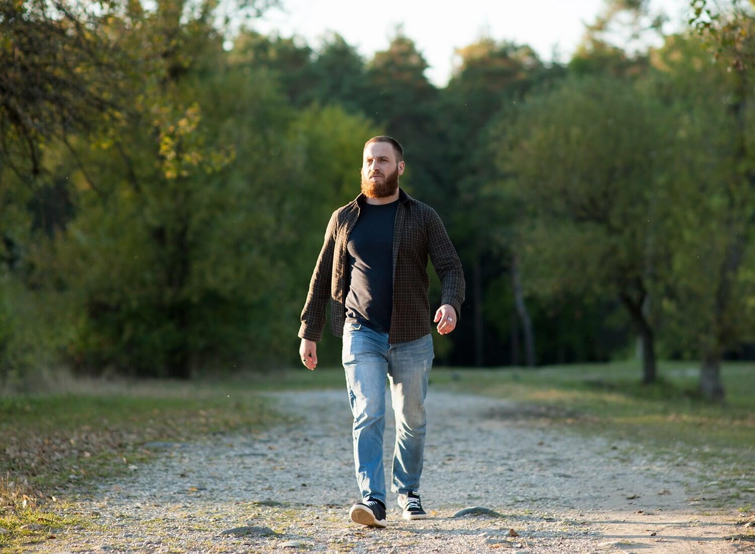 Feel better. Take a walk and mean it!